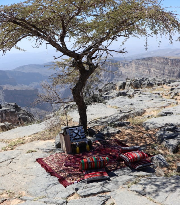 Ausblick Anantara Al Jabal Al Akhdar Resort