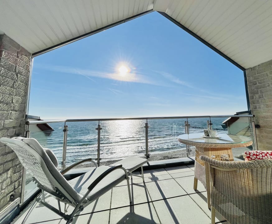 Außenansicht Turmsuite Strandburg Fehmarn