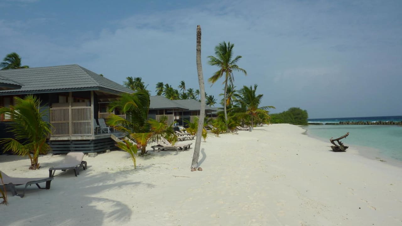 Strand von O-Beach Villa Nordseite Kuredu Island Resort & Spa