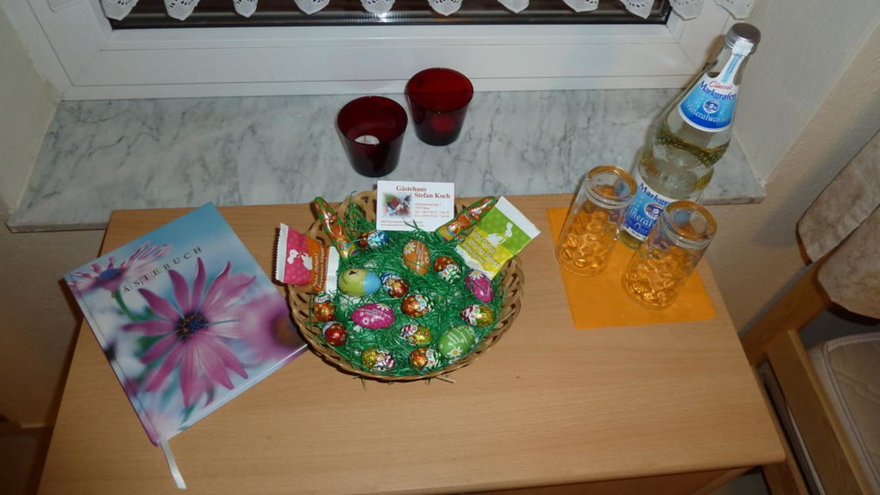 Begrüßungsgaben Gästehaus Koch