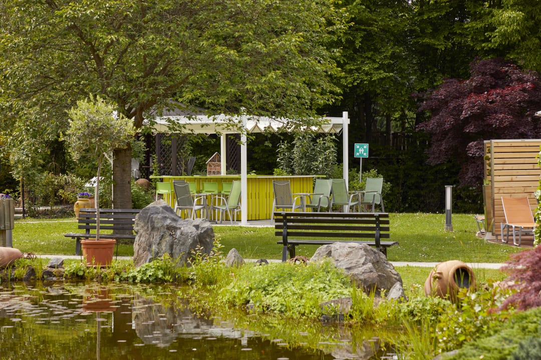 Gartenanlage Thermalhotel Fontana