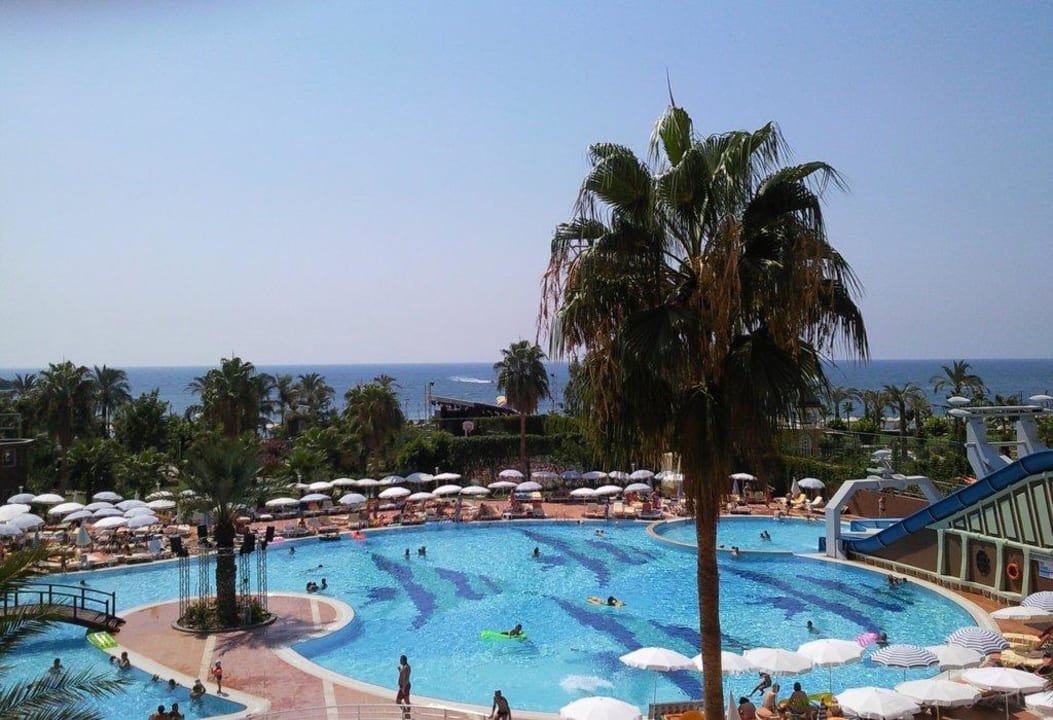 Ausblick von der Lobby Arycanda Kirman Premium