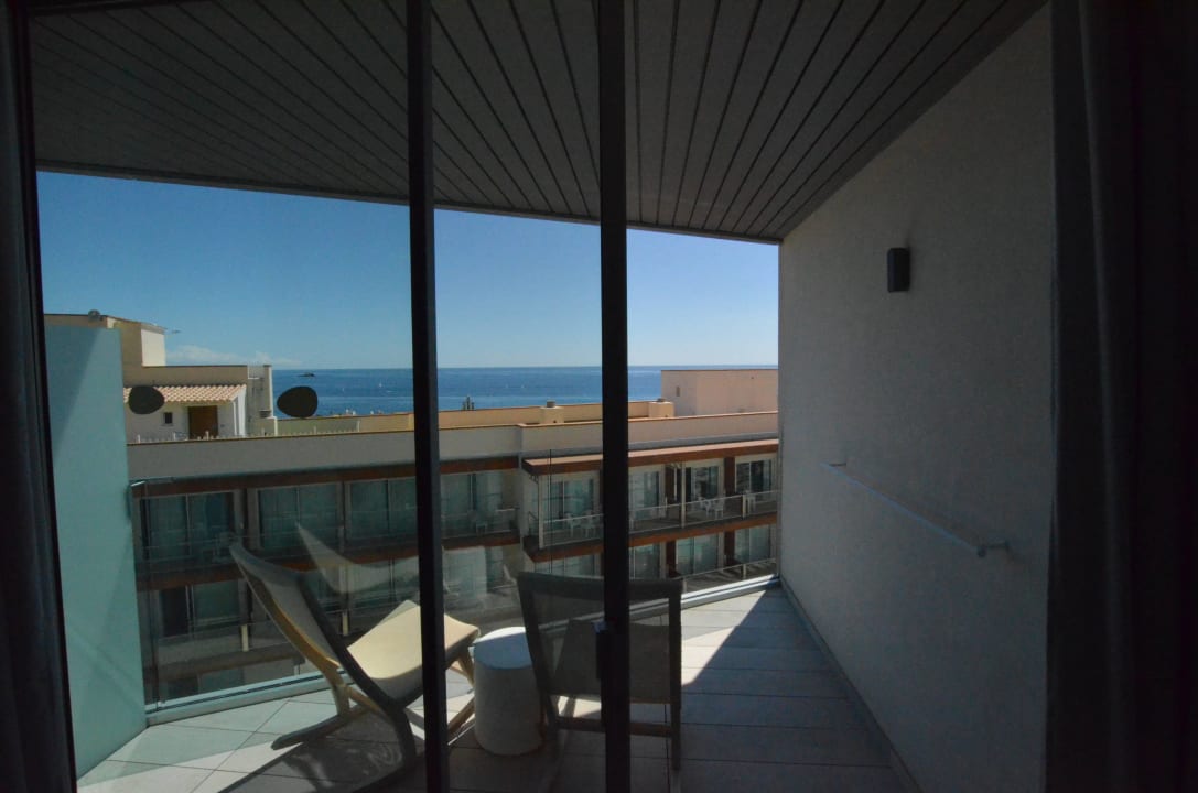 Balkon mit Schaukelstühlen Son Moll Sentits Hotel & Spa