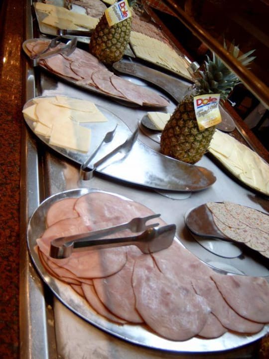 Frühstück/Aufschnitt Hotel Riu Bravo