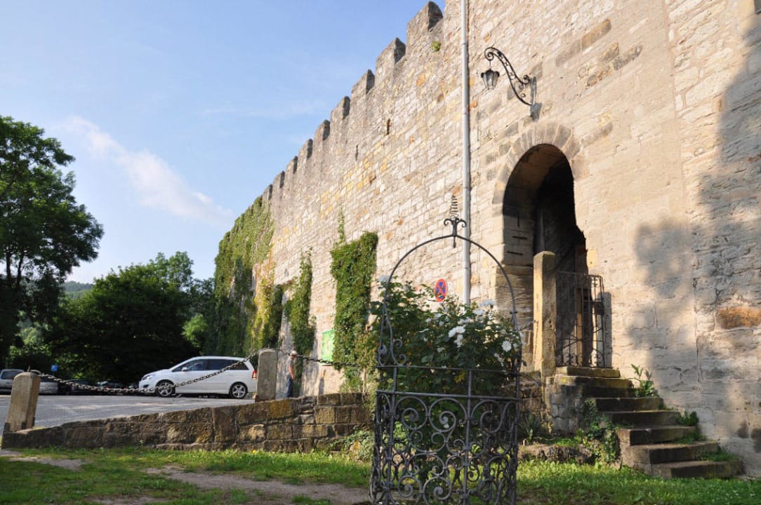 Zugang zur Burg Hotel Auf Der Creuzburg