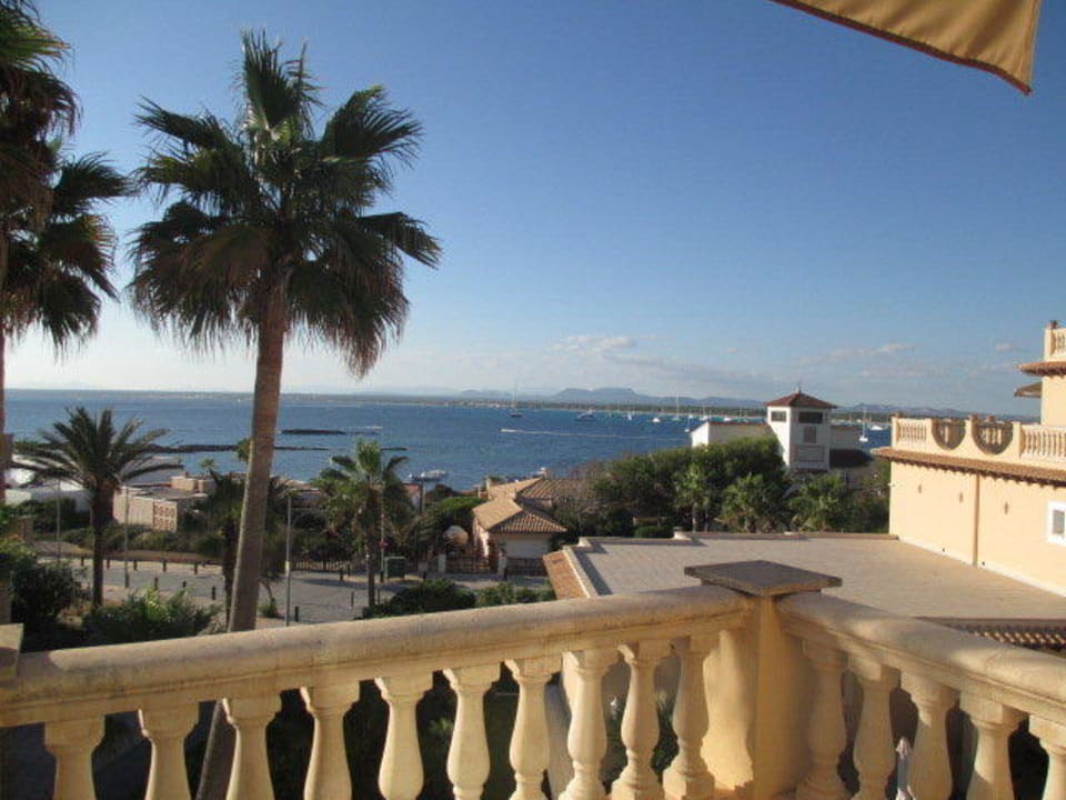 Wundervoller Blick vom Balkon Villa Chiquita