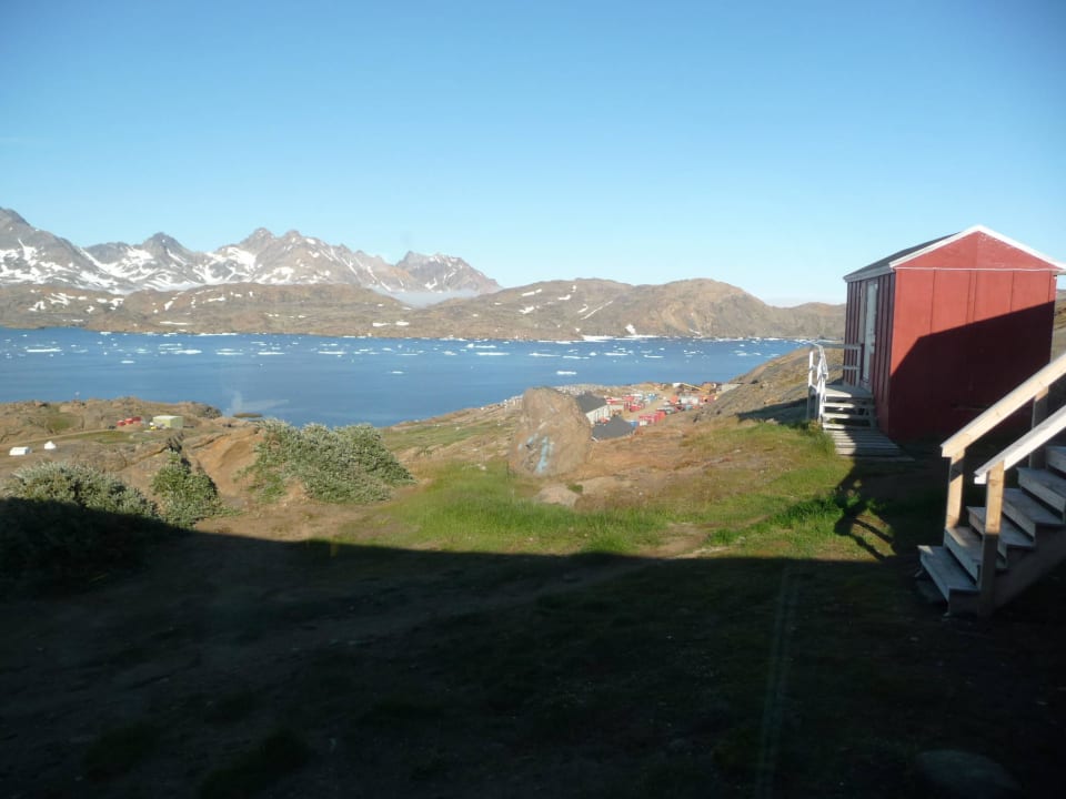 Ausblick in die Bucht Hotel The Red House