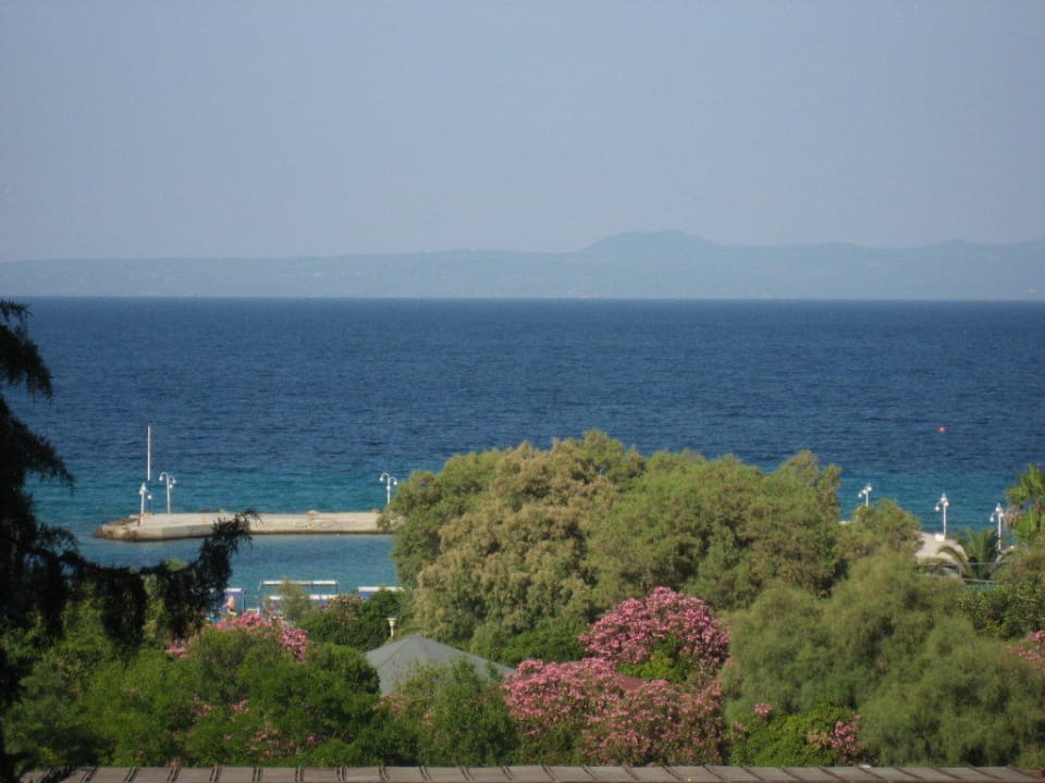 Ausblick aus dem Zimmer Hotel Athos Palace