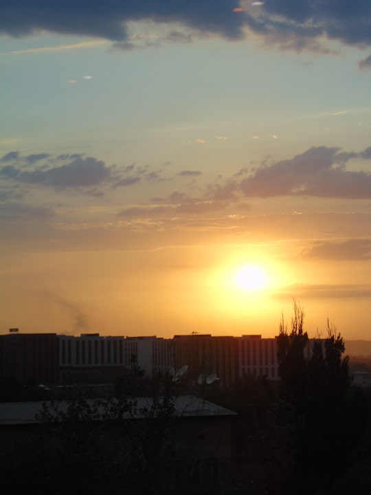 Ausblick Mercure Almaty City Center