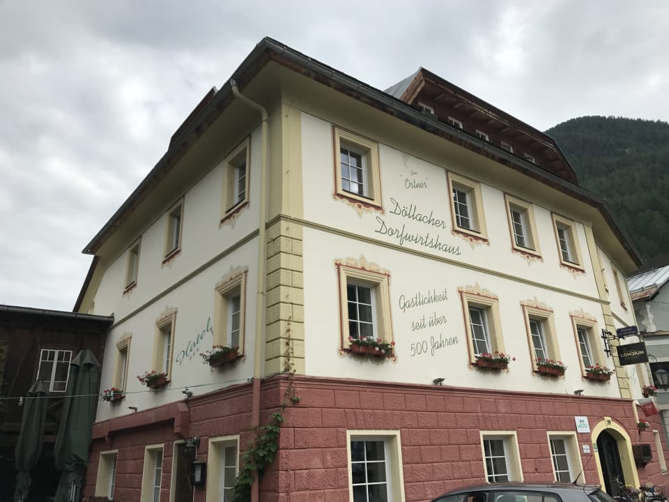 Außenansicht Hotelchen Döllacher Dorfwirtshaus