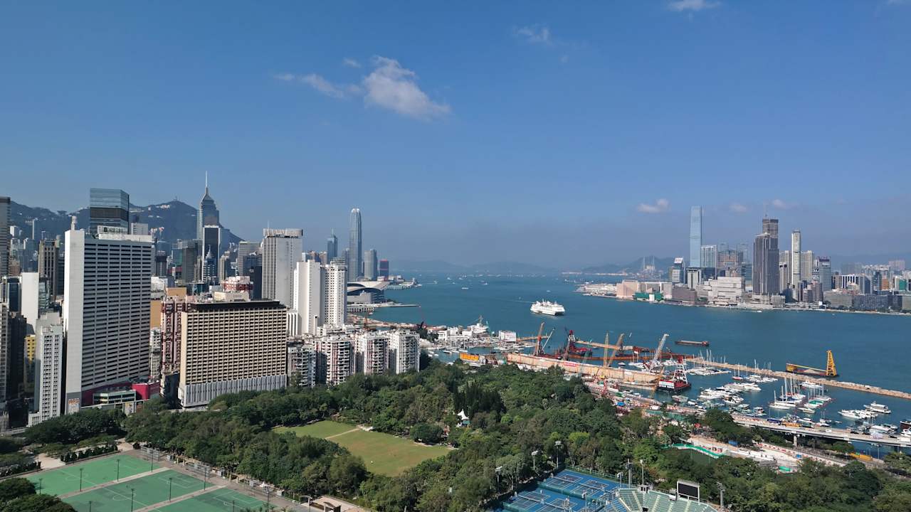Ausblick Metropark Hotel Causeway Bay Hong Kong