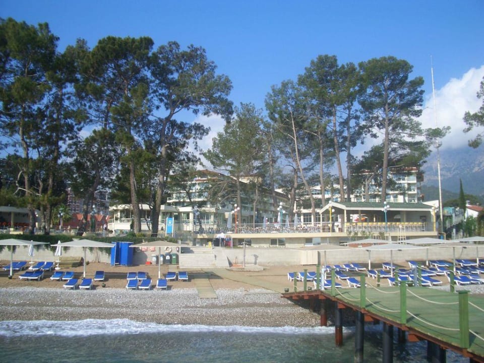 Blick vom Badesteg aus Akra Kemer