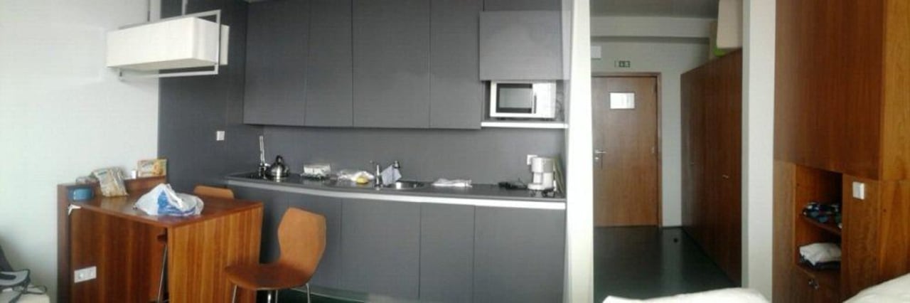 Küchenzeile Studio Hotel Do Mirante