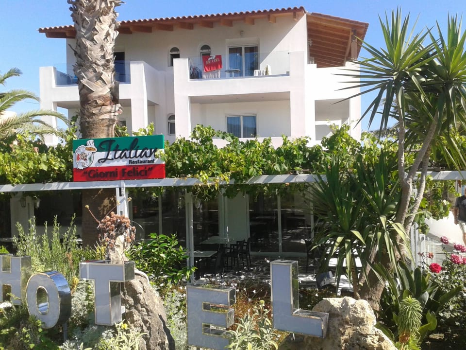 Italienisches Restaurant HARPIN Happy Days Beach Hotel