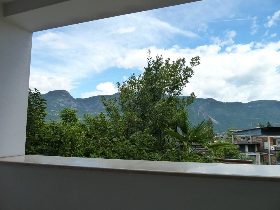 Blick vom Banlkon Hotel Kröllnerhof