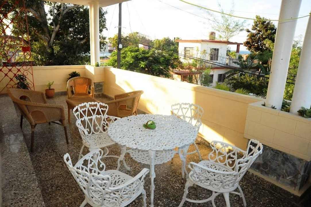 Balkon mit Meerblick (1. OG) Ferienhaus Villa MariEnzo