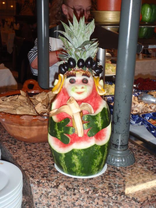 Wassermelone Hotel Riu Tequila