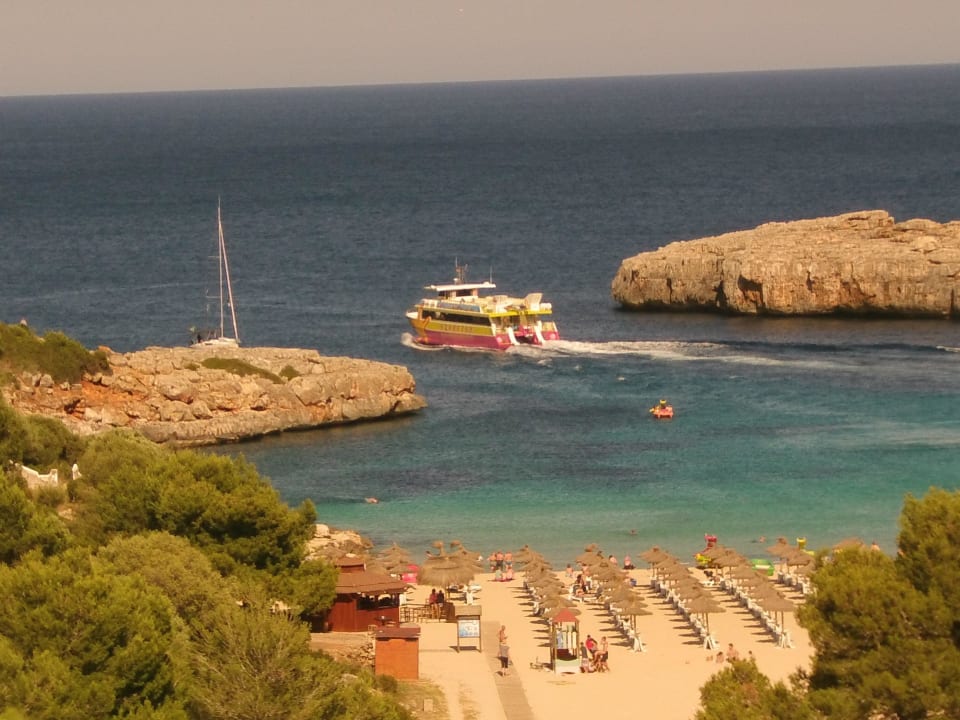 Ausfahrt aus der Bucht Grupotel Cala Marsal Nature Hotel