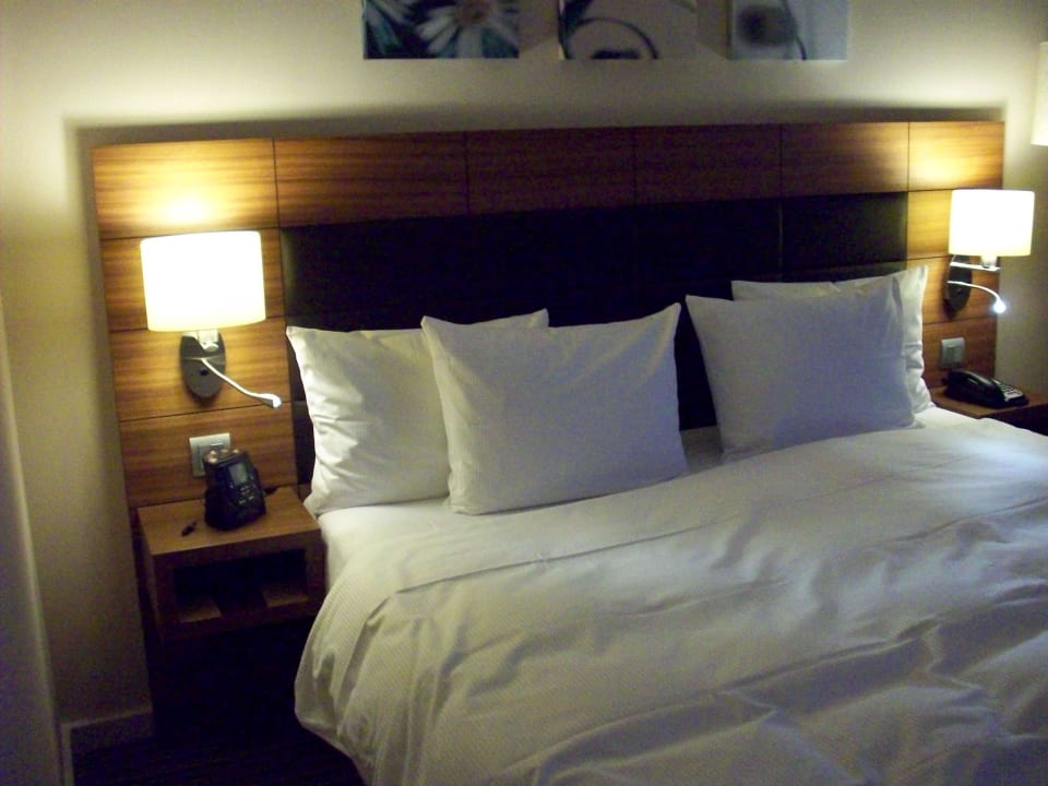Das urgemütliche Bett Hilton Garden Inn Frankfurt Airport