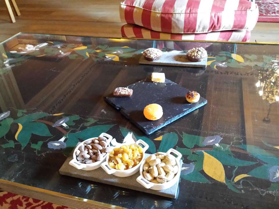 Complimentary treats every day  Hotel Michlifen Ifrane Suites & Spa