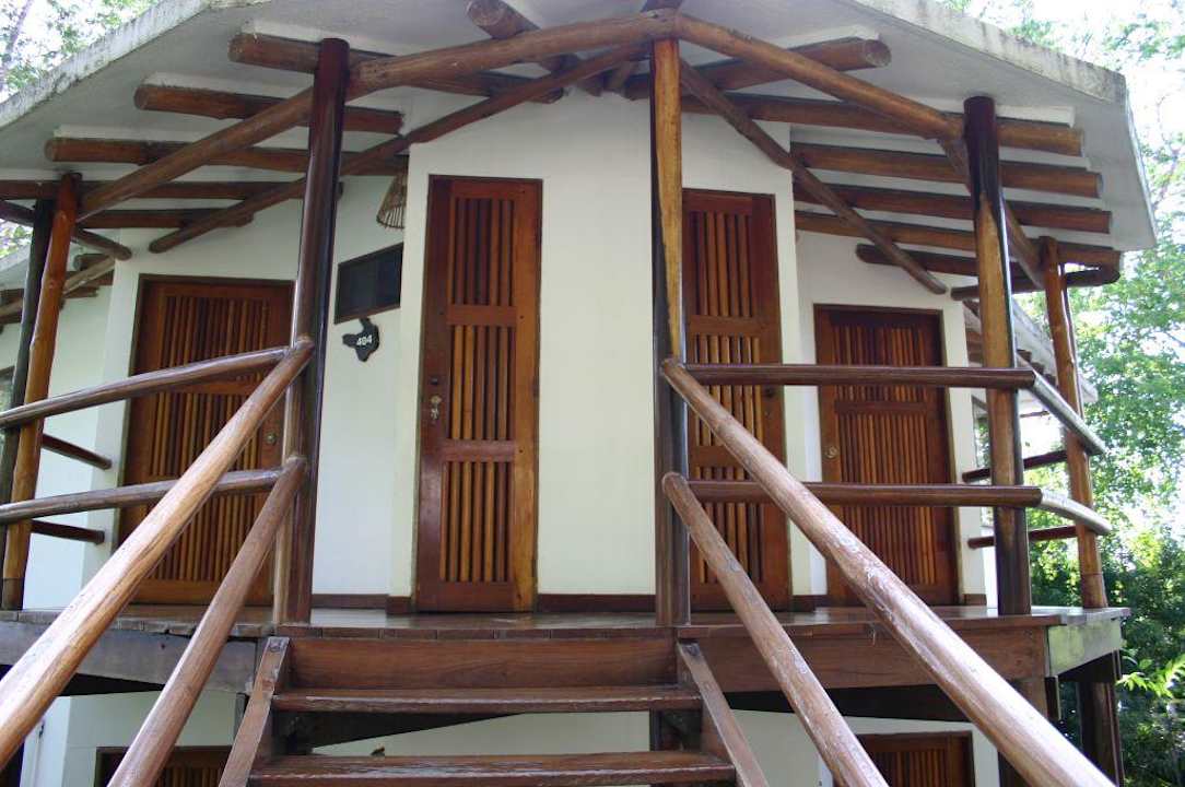 Aussenansicht des Bungalows Villa Maya Tikal