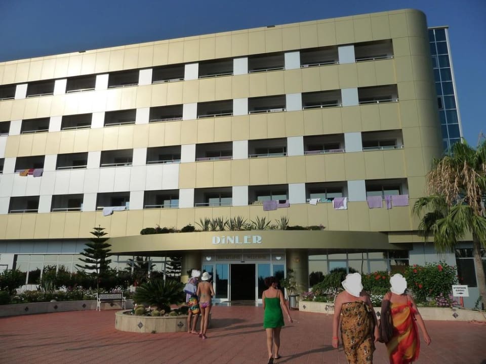 Hoteleingang Kırbıyık Resort Hotel - Alanya