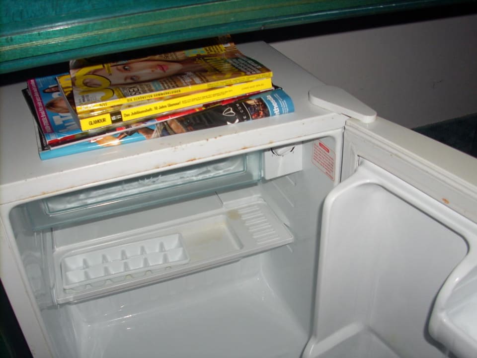 Kühlschrank bei Ankunft Mahdia Beach & Aquapark