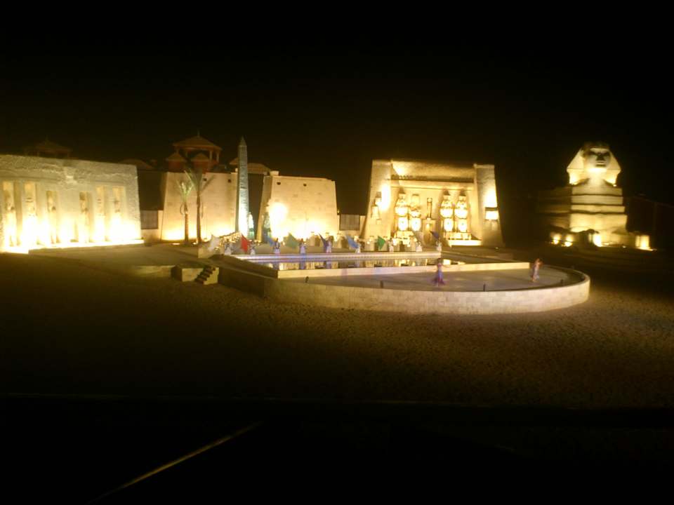 Abendliche Show! Pickalbatros Alf Leila Wa Leila Resort - Neverland Hurghada