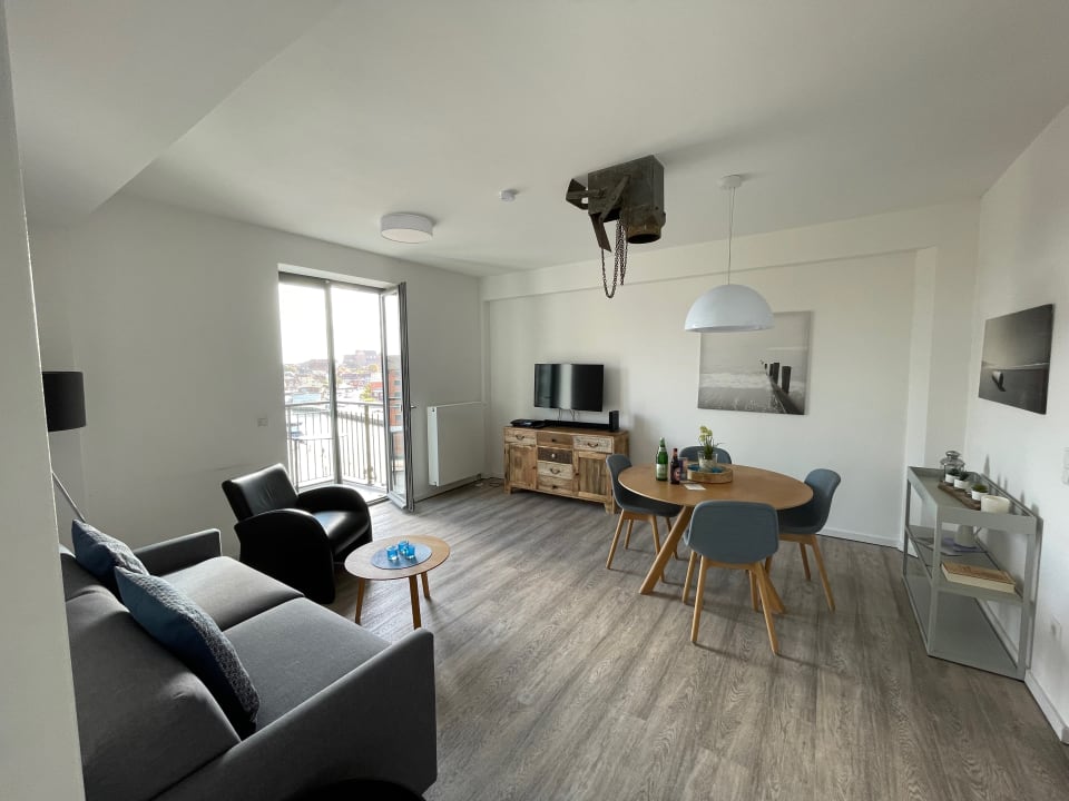 Zimmer Appartment im Ohlerich Speicher in Wismar mit Stadt -und Meerblick