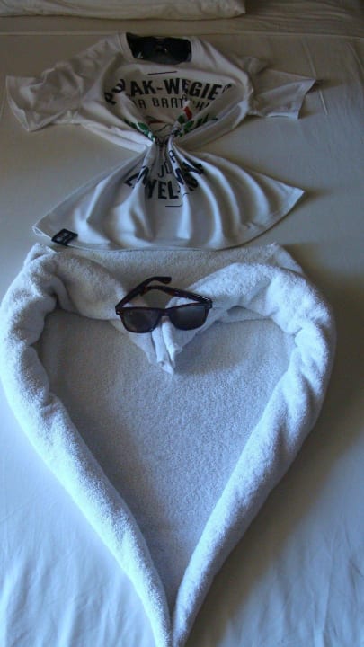 Niespodzianka w pokoju Stella Beach Resort & Spa Makadi Bay