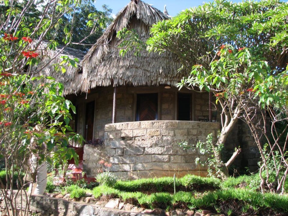 Außenansicht Bungalow Hotel Masai Mara Sopa Lodge