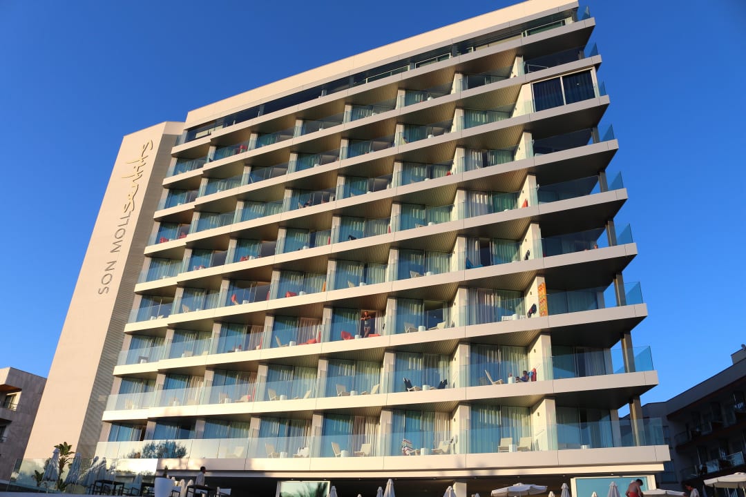 Vom Strand aus Son Moll Sentits Hotel & Spa