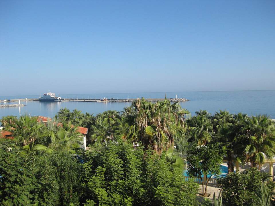 Blick von der Restaurantterrasse Oscar Resort Hotel
