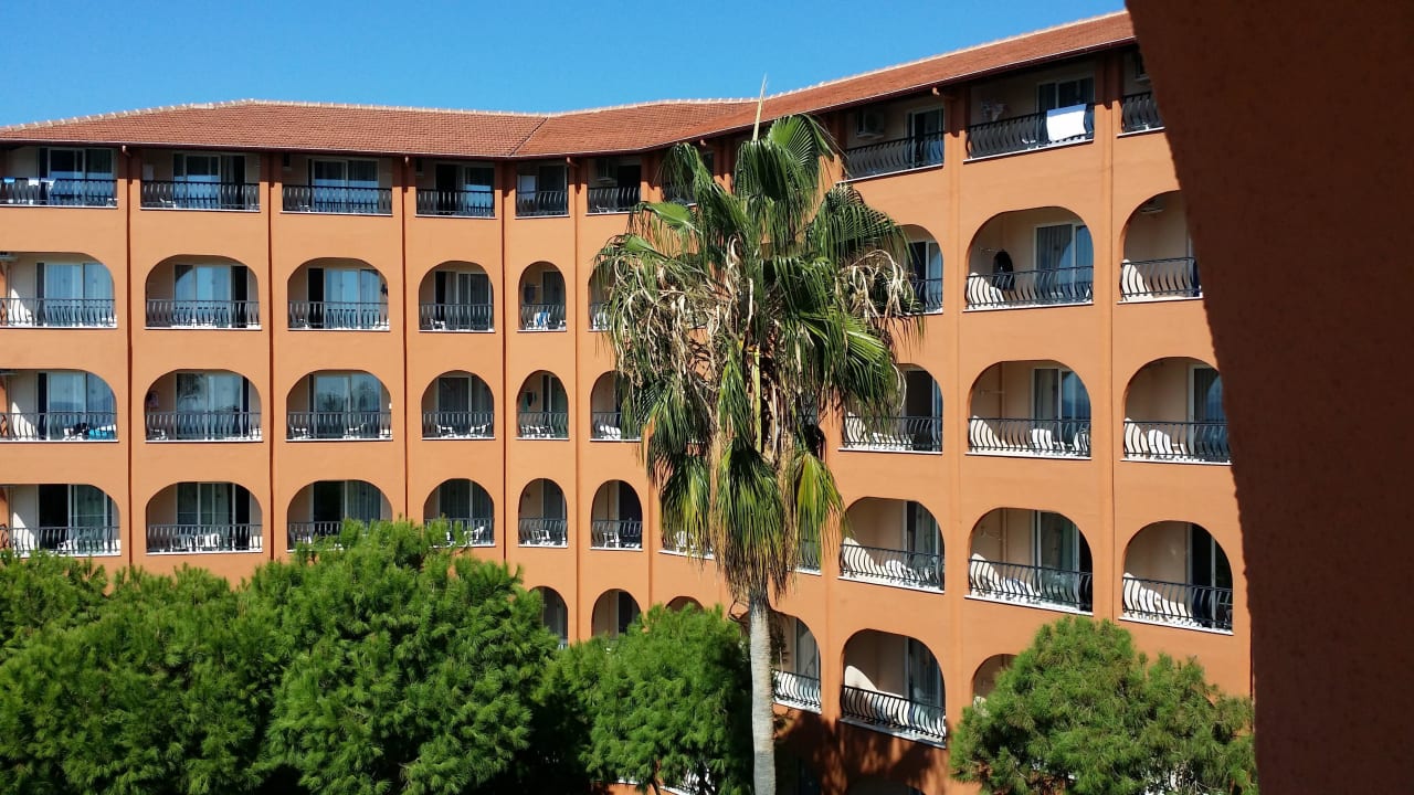 Blick vom Balkon Club Turtas Beach Hotel