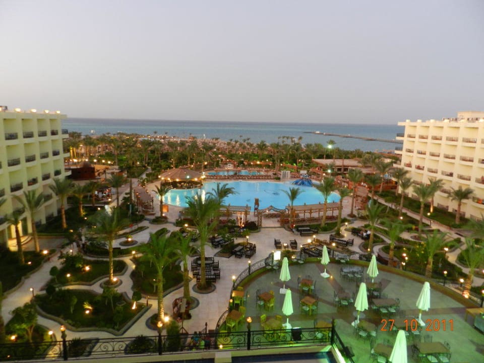 Вид из окна Le Jardin Aqua Park Resort