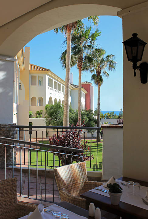 Außenbereich des Restaurants Fuerte Conil-Resort
