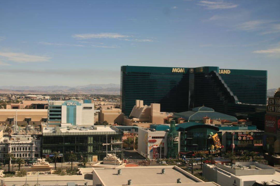 Ausblick auf das MGM Grand ( 18. Etage ) Park MGM Las Vegas