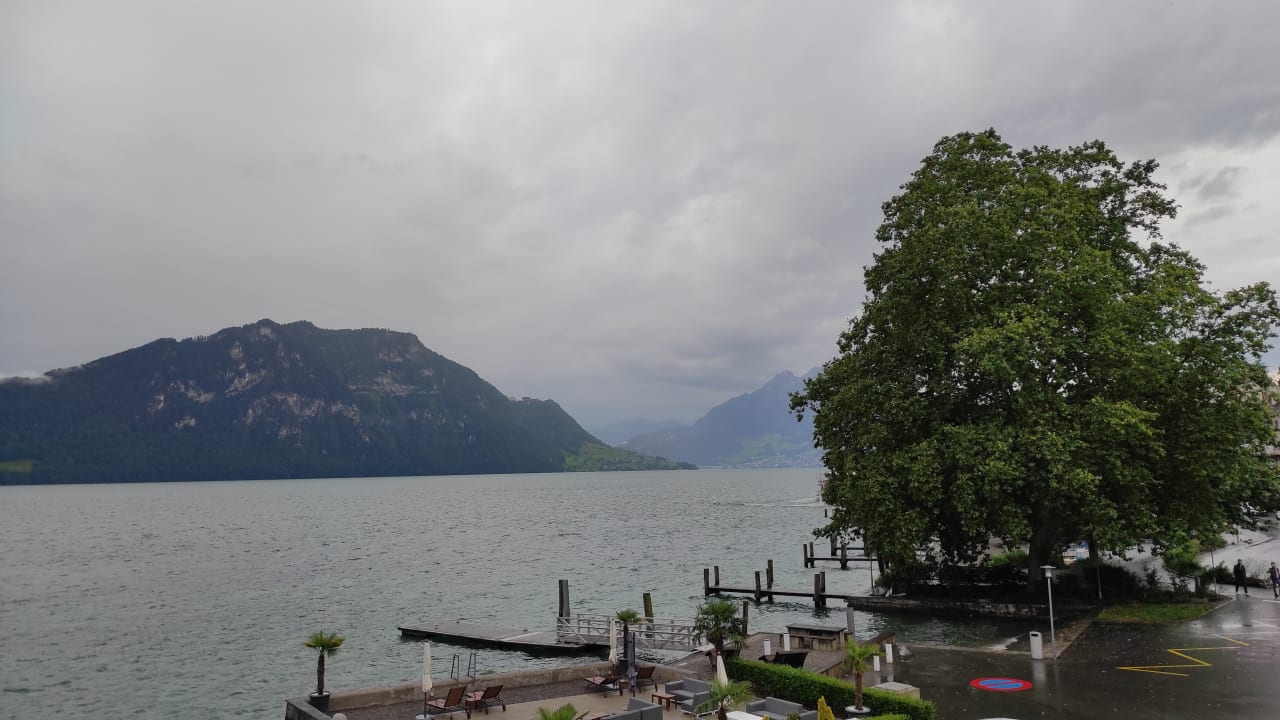 Ausblick Hotel du Lac