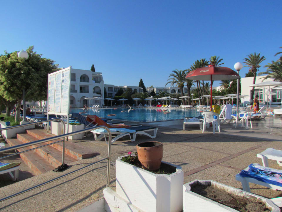 Morgens noch schön ruhig El Mouradi Club Kantaoui