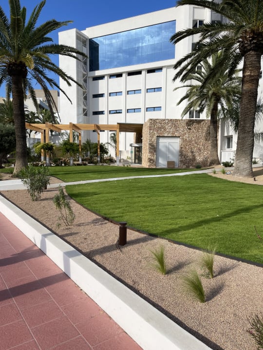 Gartenanlage Hipotels Flamenco