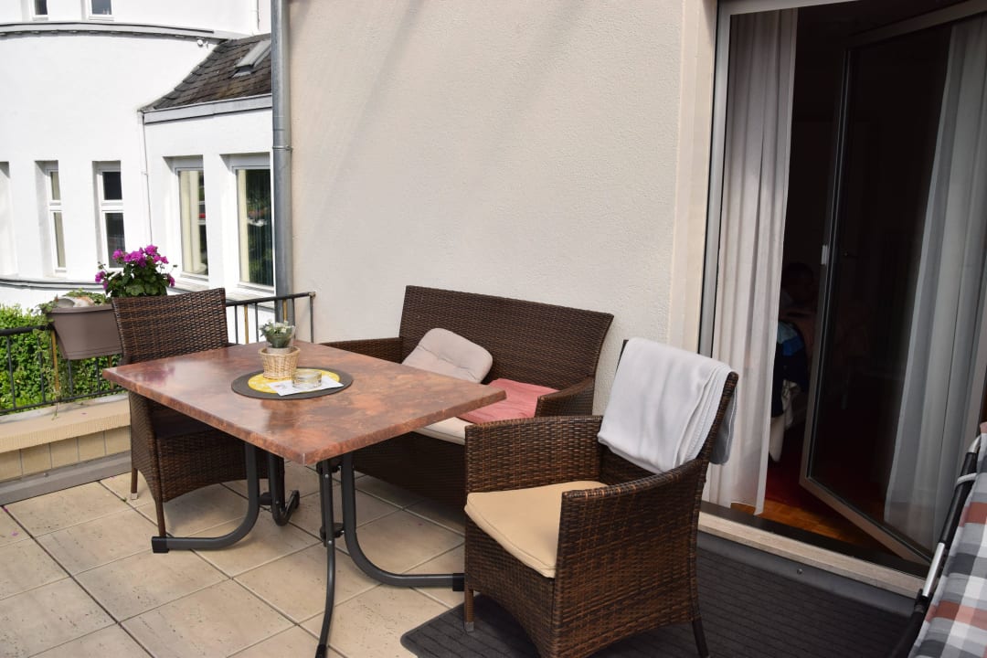 Terrasse Gästehaus BonGarden