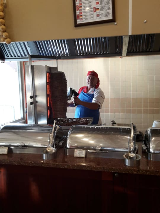 Es gab es auch mal Döner! Gardenia Hotel