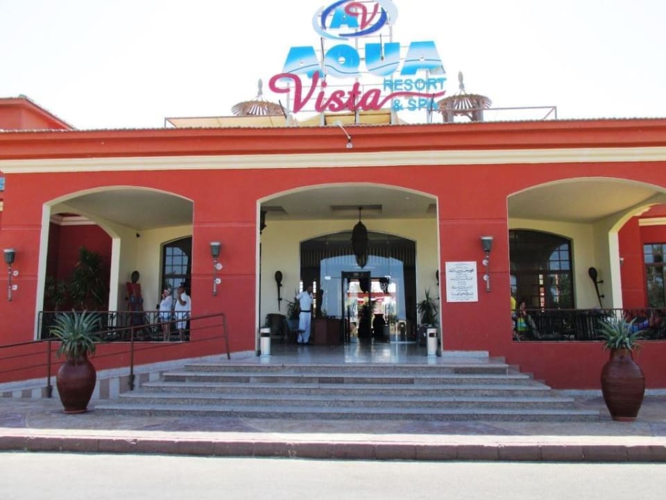 Eingang Pickalbatros Aqua Vista Resort - Hurghada