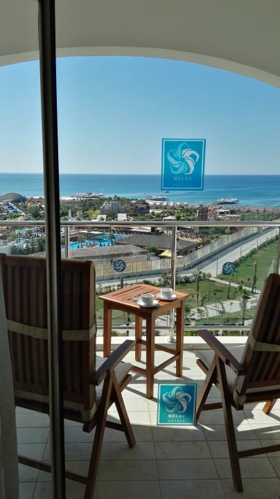 Ausblick Melas Lara Hotel