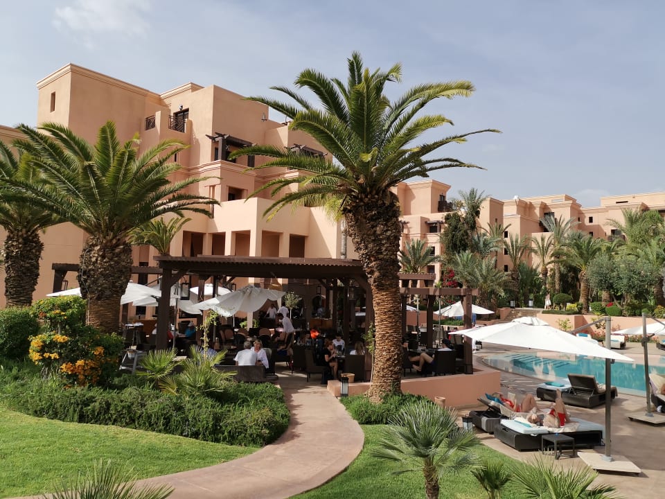 Außenansicht Mövenpick Mansour Eddahbi & Palais des Congrès Marrakech