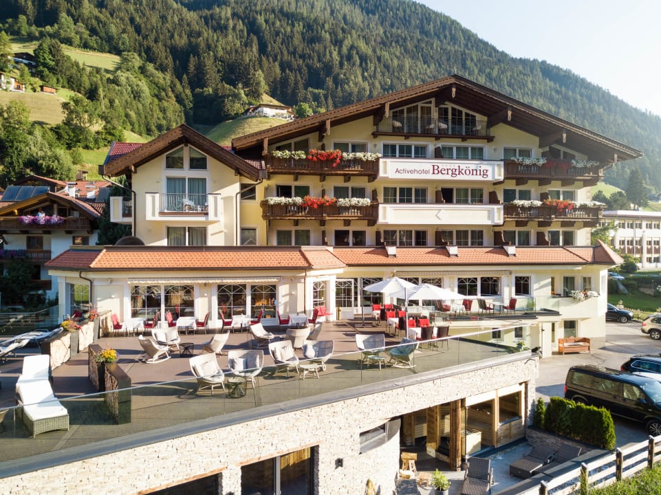 Außenansicht Activehotel Bergkönig