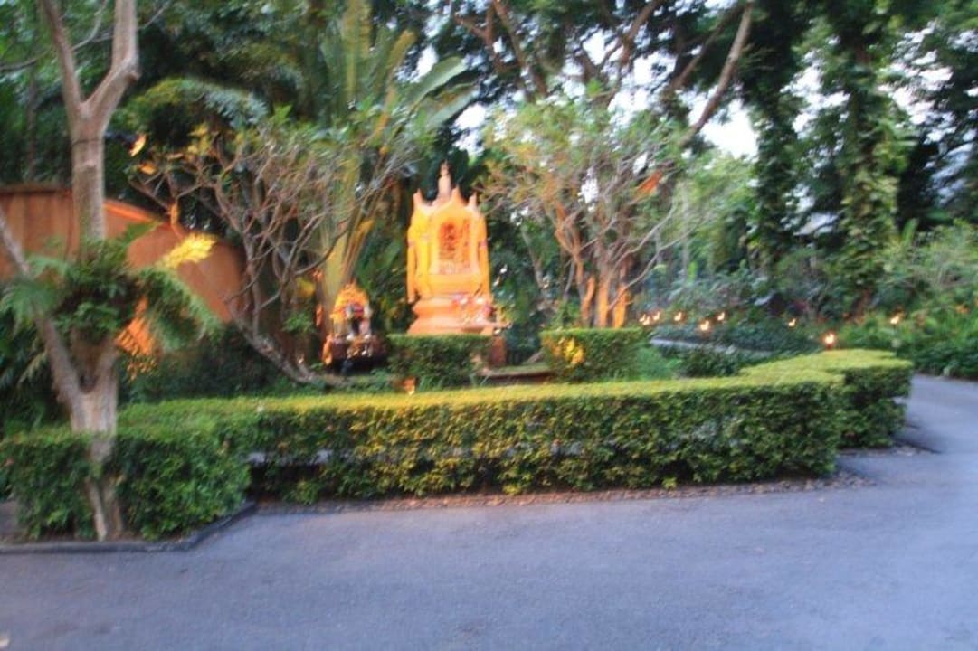 In der Einfahrt Anantara Bophut Koh Samui Resort