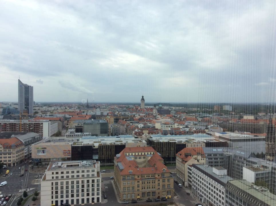 Ausblick aus dem Zimmer  Hotel The Westin Leipzig