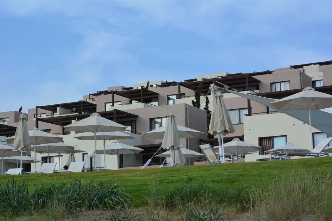 Bucht mit der Anlage Atlantica Mikri Poli Crete