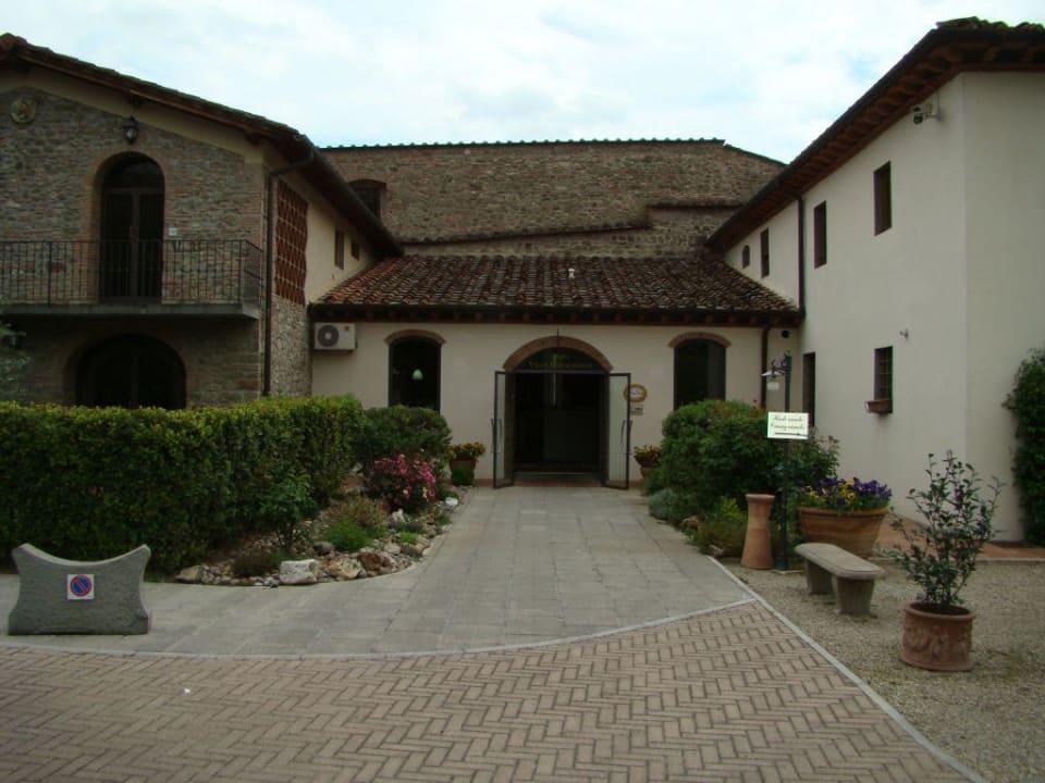 Außenansicht (Eingangsbereich zum Hotel) Villa Casagrande